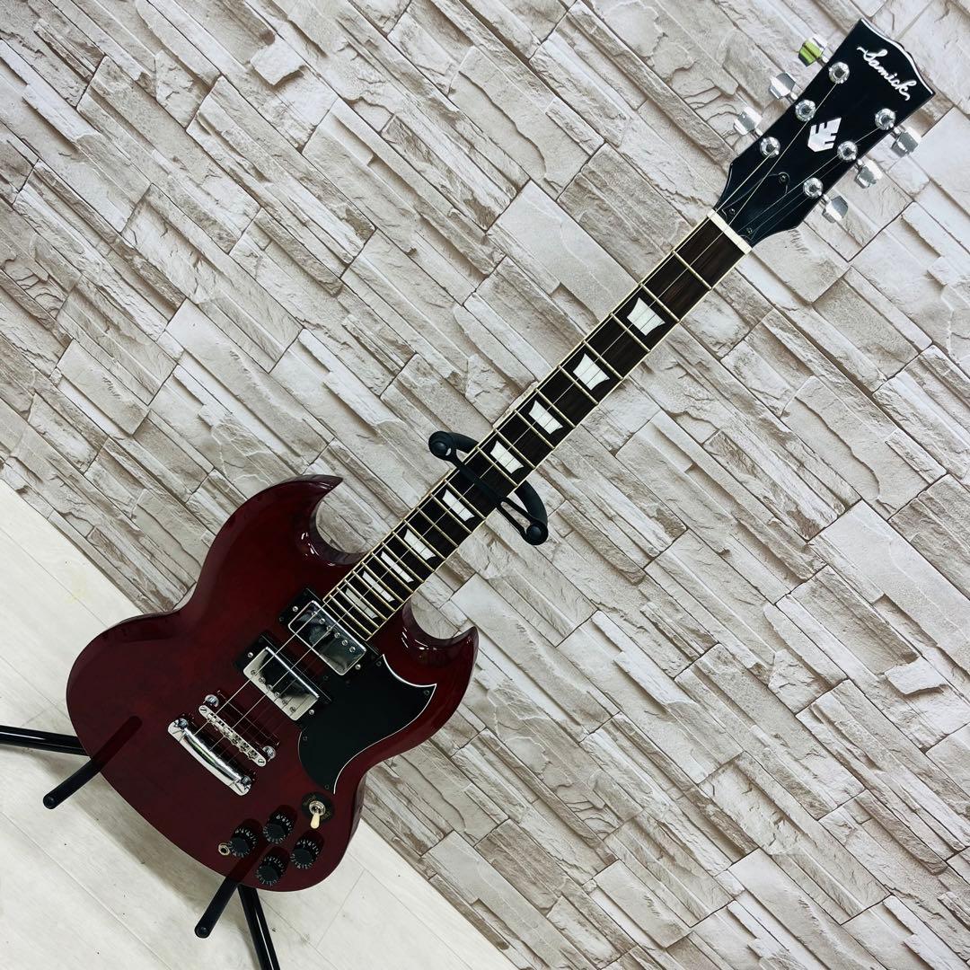 Samick サミック SGタイプ エレキギター チェリーレッド
