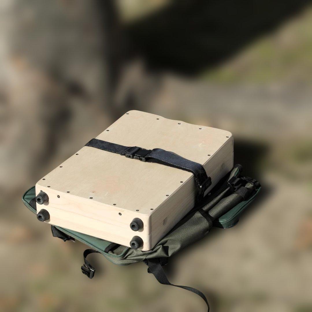 折りたたみカホン　Maletin II HINOKI　打面色指定可