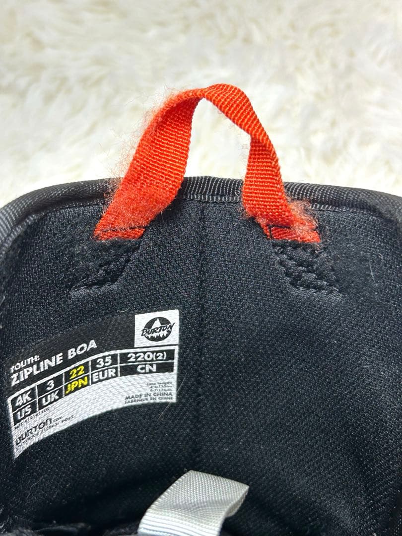 Burton Zipline Boa スノーボードブーツ 22cm 子ども