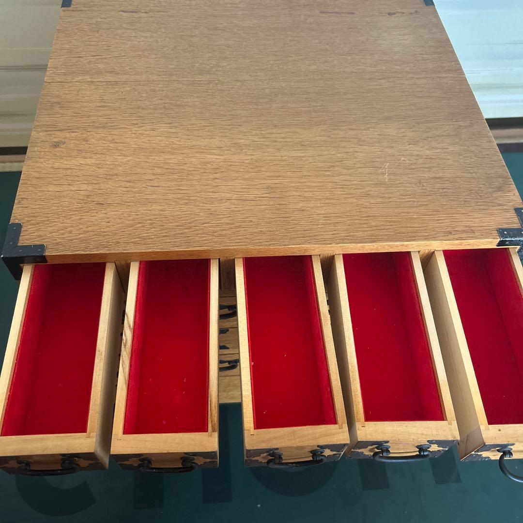 箪笥 薬箱　木製タンス 希少品　収納