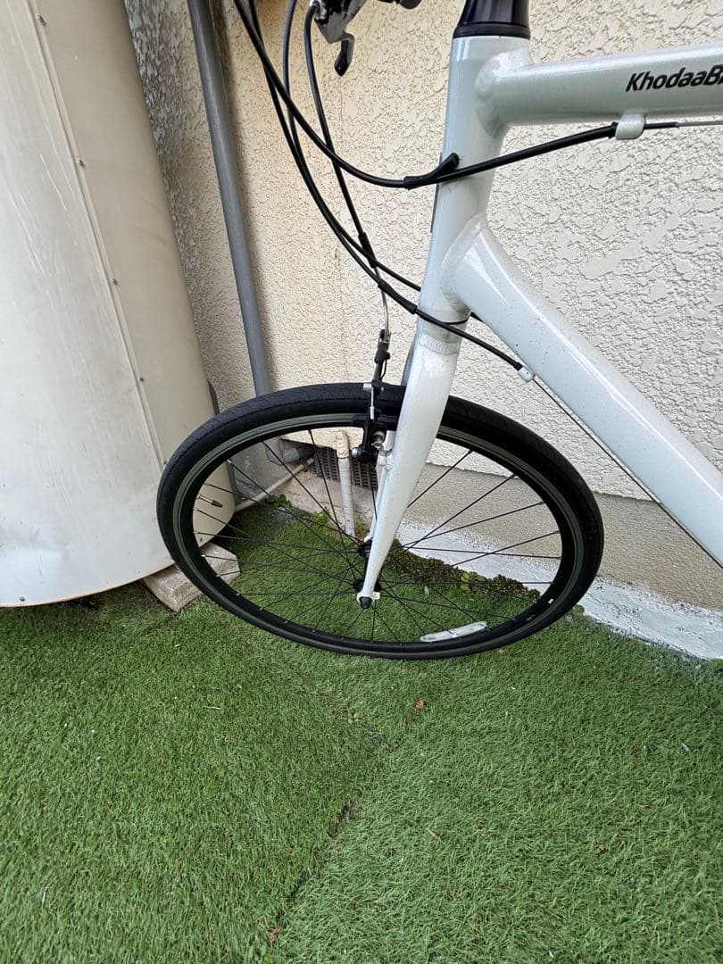 クロスバイク　ホワイト