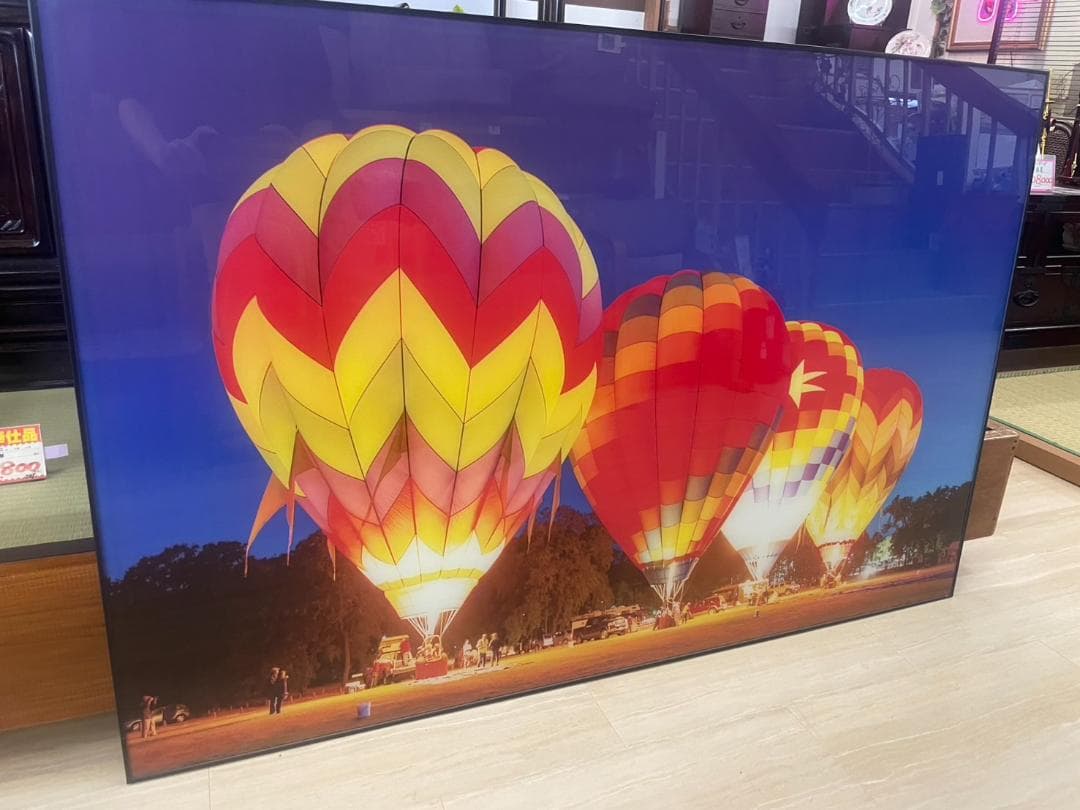 アートパネル　絵画　壁掛け　アート　気球　バルーン　写真　景色　風景画　額縁　絵