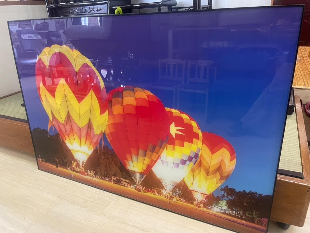 アートパネル　絵画　壁掛け　アート　気球　バルーン　写真　景色　風景画　額縁　絵