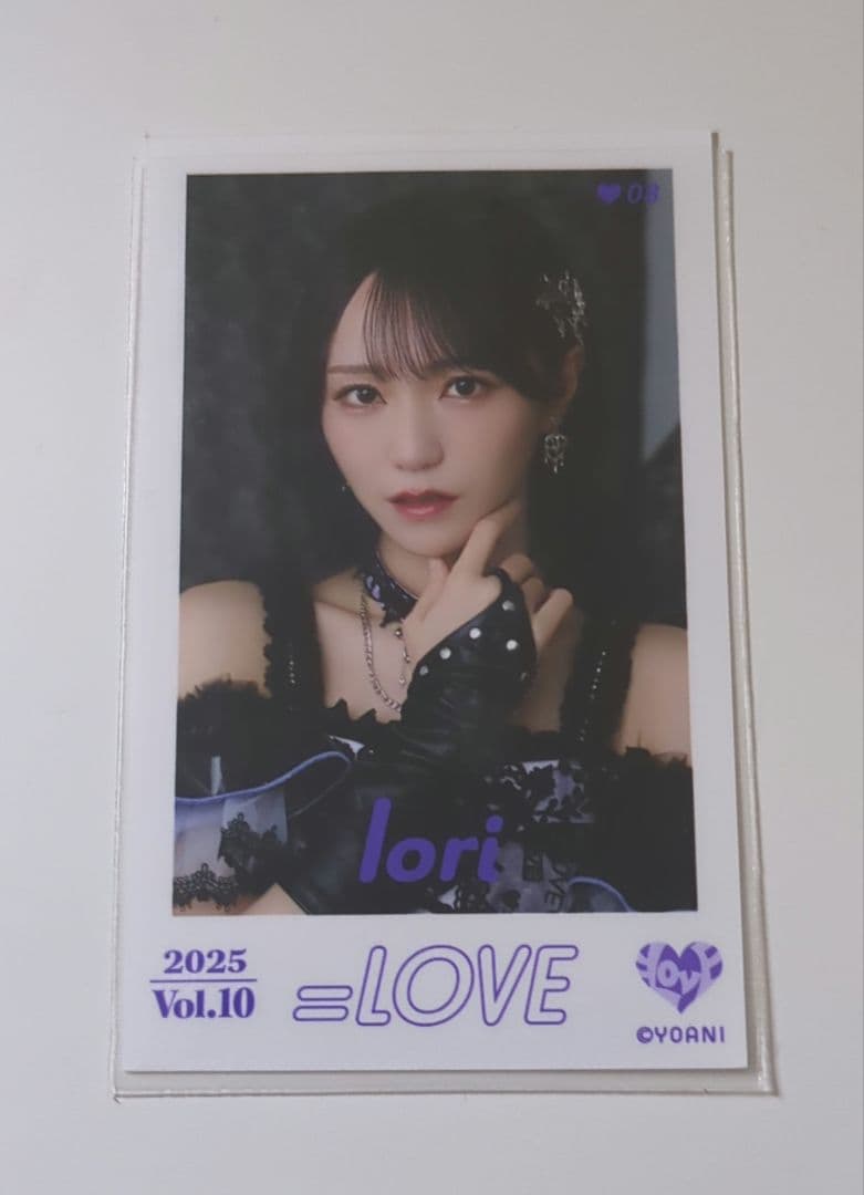 イコラブ 野口衣織 ミニフォト vol.10 レア 黒衣装