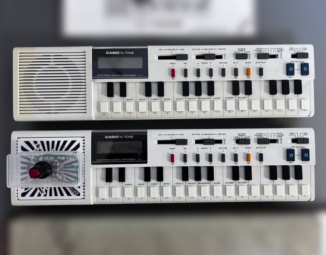 CASIO VL-TONE VL-1・2種類・カシオ・カシオトーン・キーボード