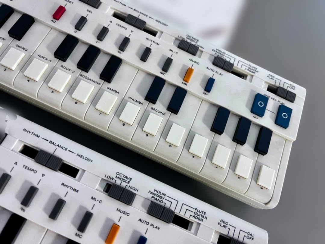 CASIO VL-TONE VL-1・2種類・カシオ・カシオトーン・キーボード