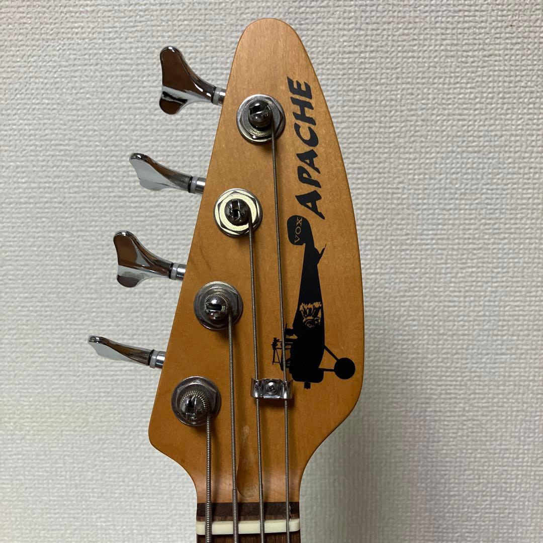 ヴォックスVOX APACHE-1Bアンプ内蔵エレキベース美品リズムマシン内蔵