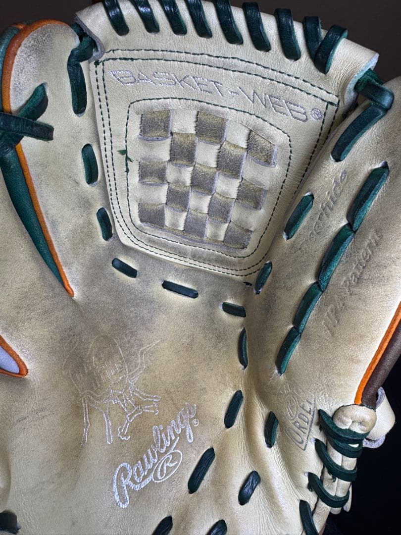 ローリングス　オーダー軟式グラブ　オーダーグローブ　左投げ用　左利き用　左