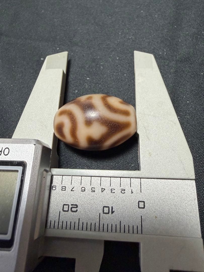 良品天珠‼️西蔵老礦紅朱砂蓮華宝瓶天珠