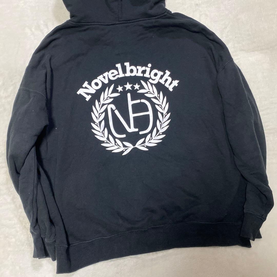 完売品 Novelbright 10周年 M フーディー 男女兼用 black