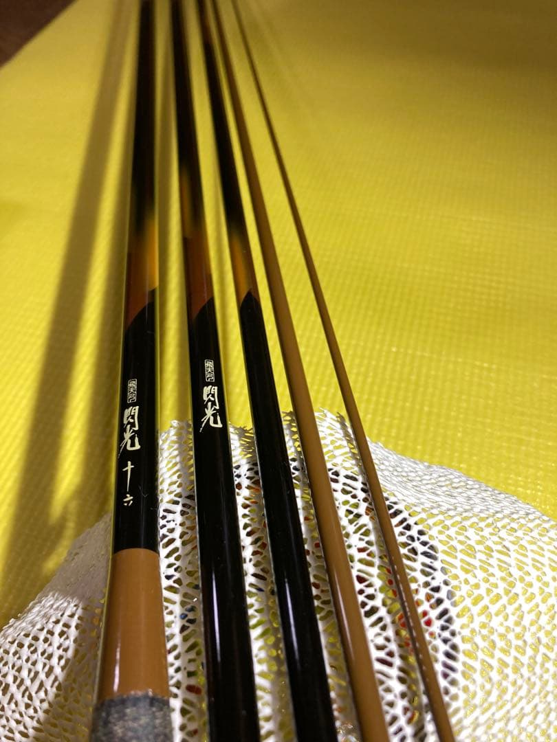 ヘラ竿シマノ飛天弓 閃光16尺 ロッド へら 中古