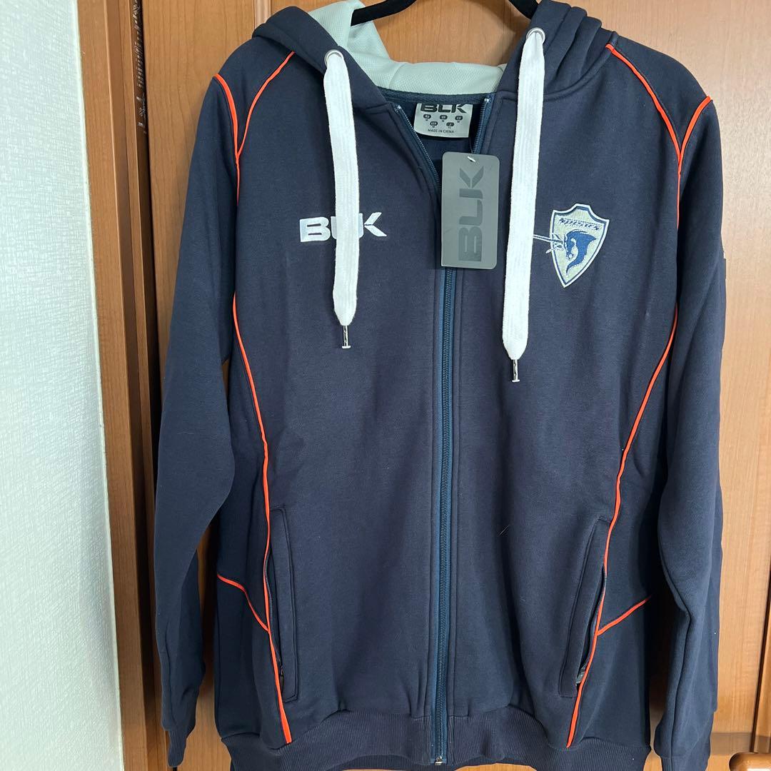 BLK フード付き ジャケット Mサイズ ネイビー