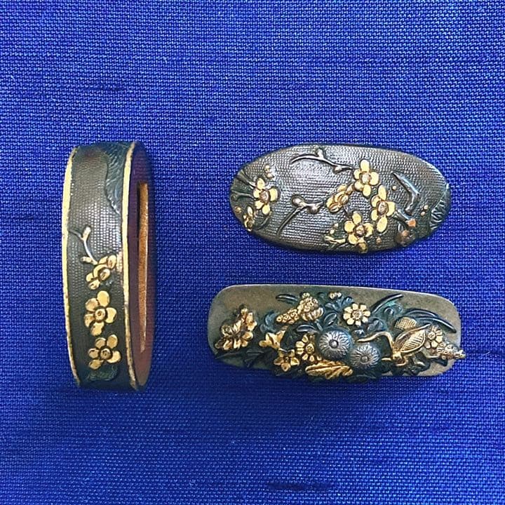 鍔　日本刀　縁頭　武具　刀　コレクション　江戸