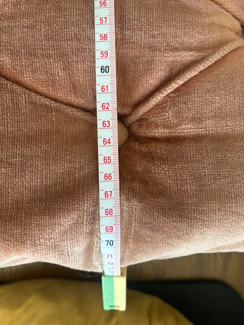 猫脚　ピンク ベルベット ヴィンテージ スツール　オットマン