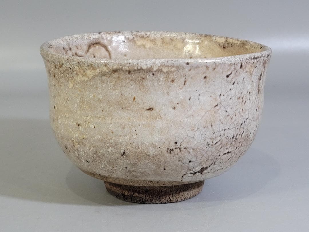 茶道具 古唐津 銘 雪の下 古美術 DT414