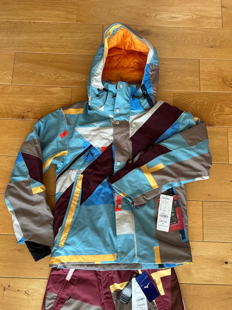ミズノ チームウェア スキーウェア 上S、下M