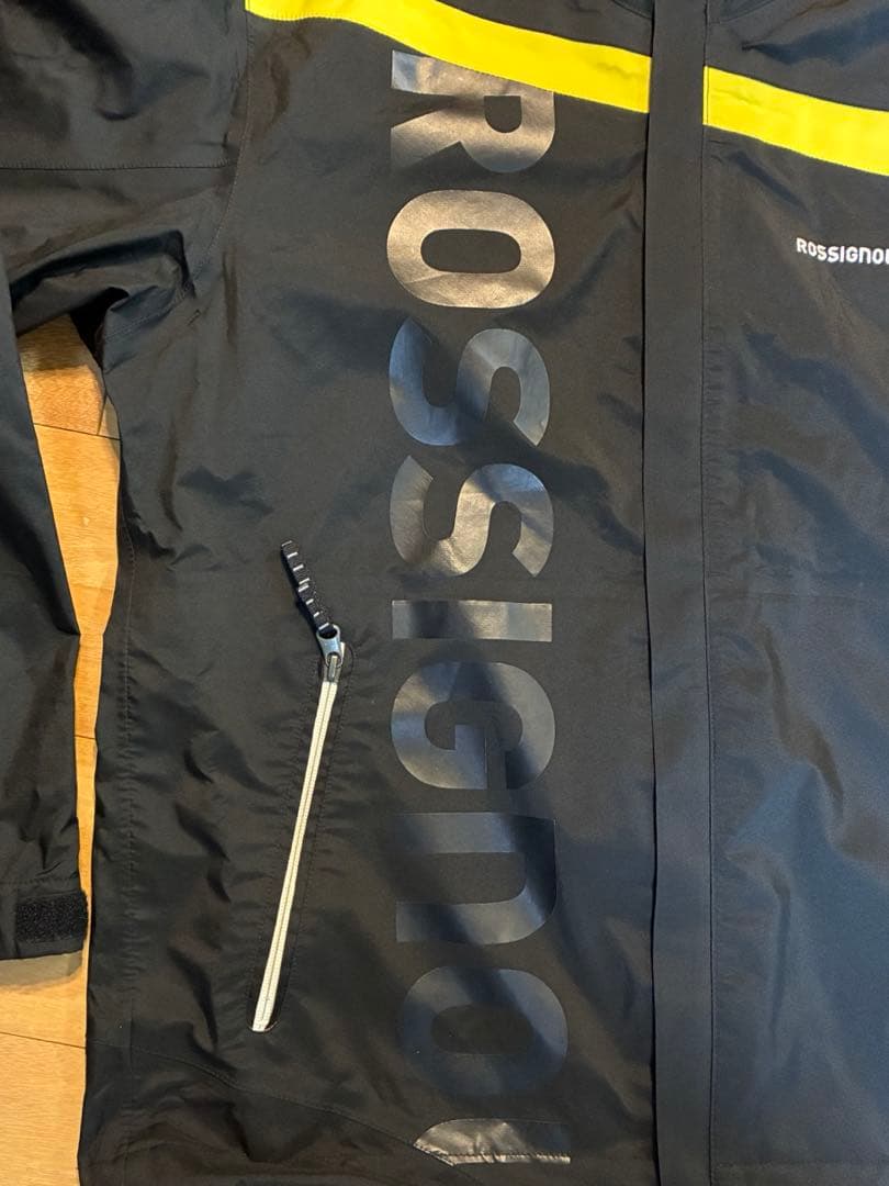 Rossignol マウンテンパーカー ブラック/イエロー
