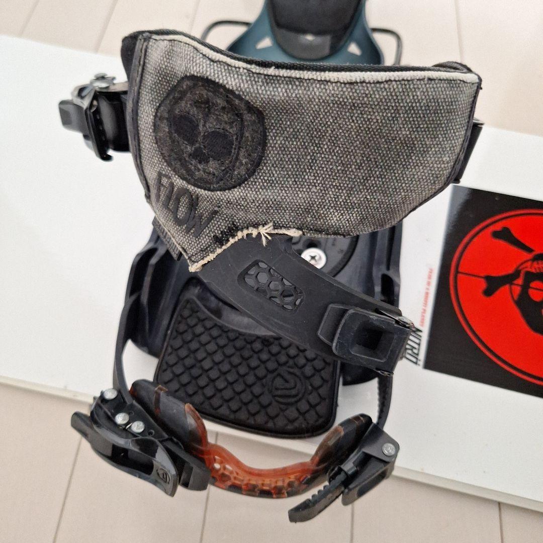 スノーボードセット　ナイトロ152.５センチ　フローファイブSEハイブリッドM