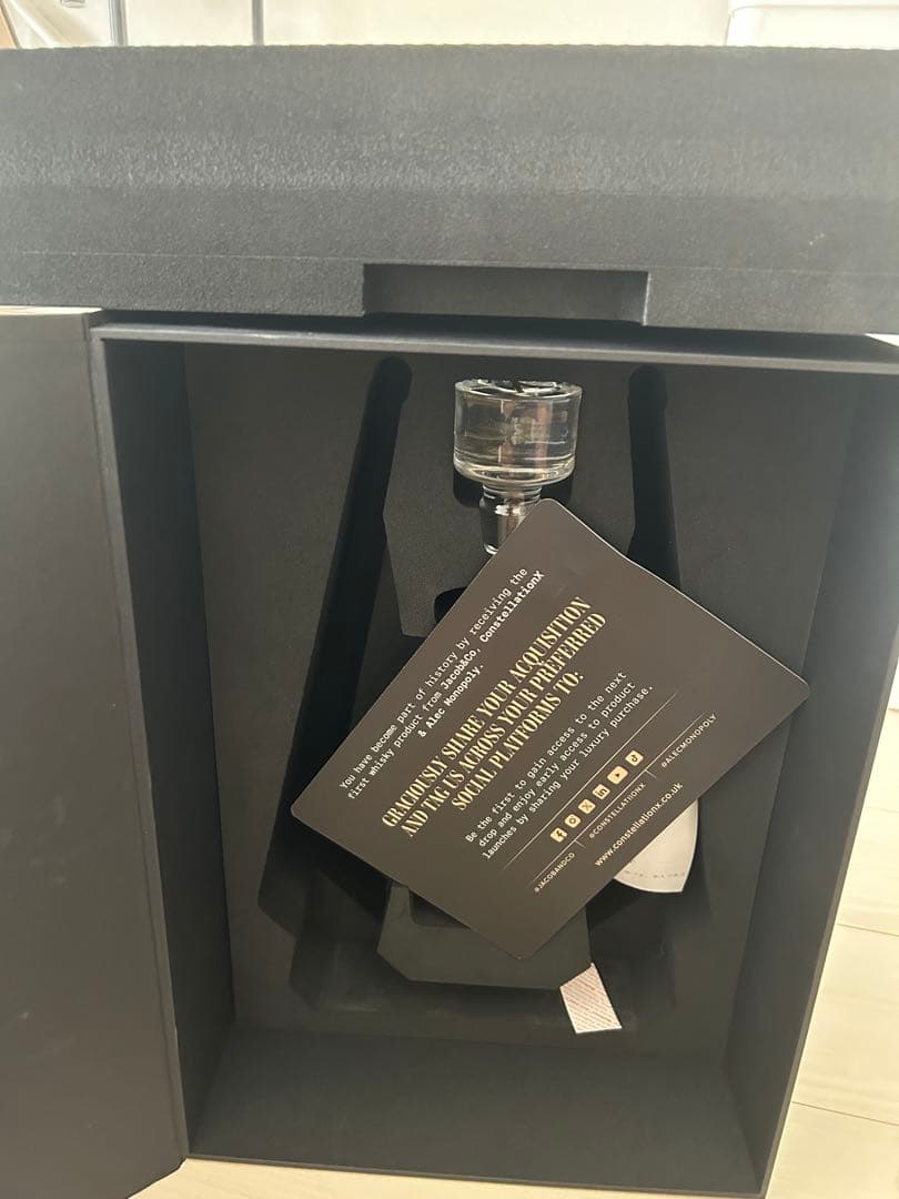 ジェイコブ＆カンパニー×アレック・モノポリー ウィスキー 空箱のみ