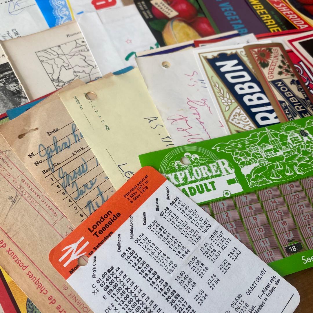 【227】 ヴィンテージ 紙ものセット 送料込み✩