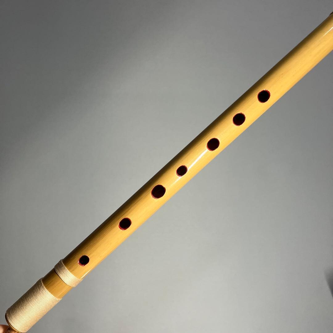 【篠笛 五本調子A管 】唄物　ドレミ調 CMR5-65 天地糸巻　西洋音階