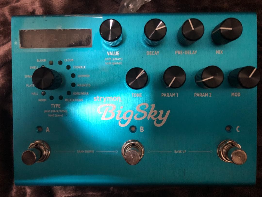 Strymon BigSky エフェクター リバーブ
