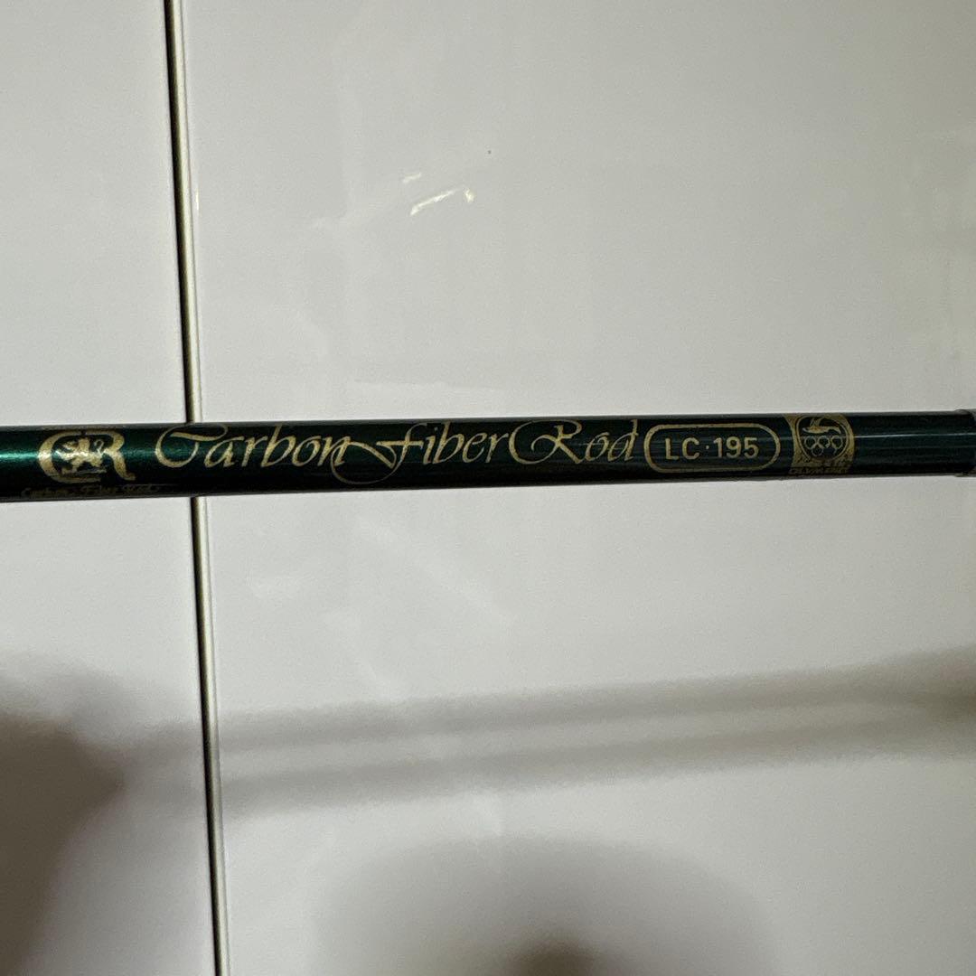 オリムピック カーボンファイバーロッド トップウォーター 綺麗なグリーン 美品