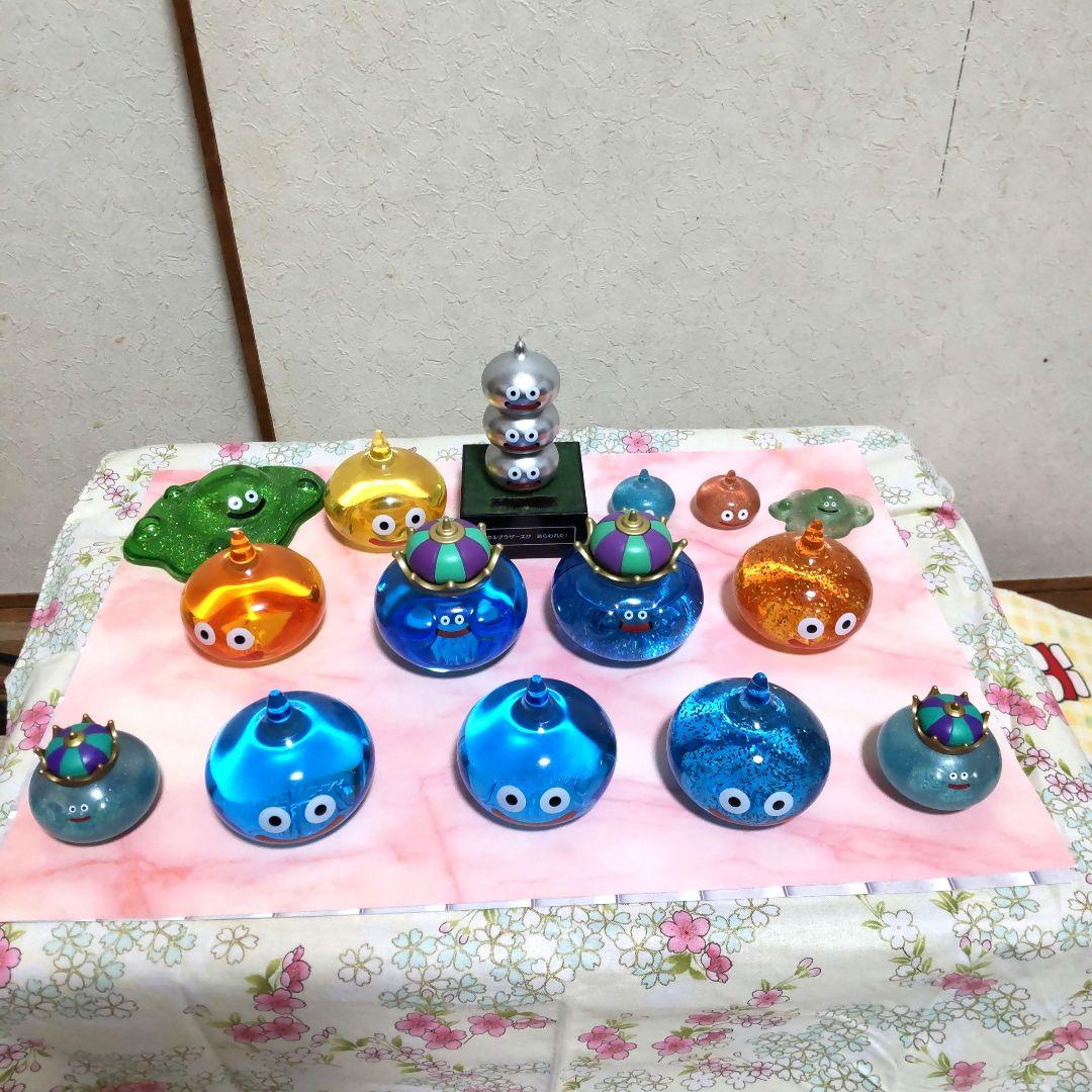 キングスライム、キングスライムキラキラフィギュア、 他 各種スライム13個