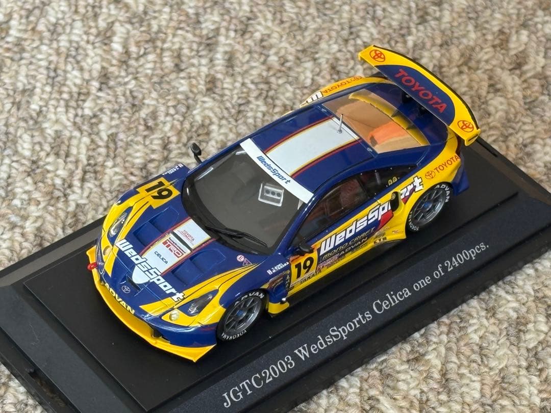 エブロ 1/43 WedsSports Celica JGTC2003