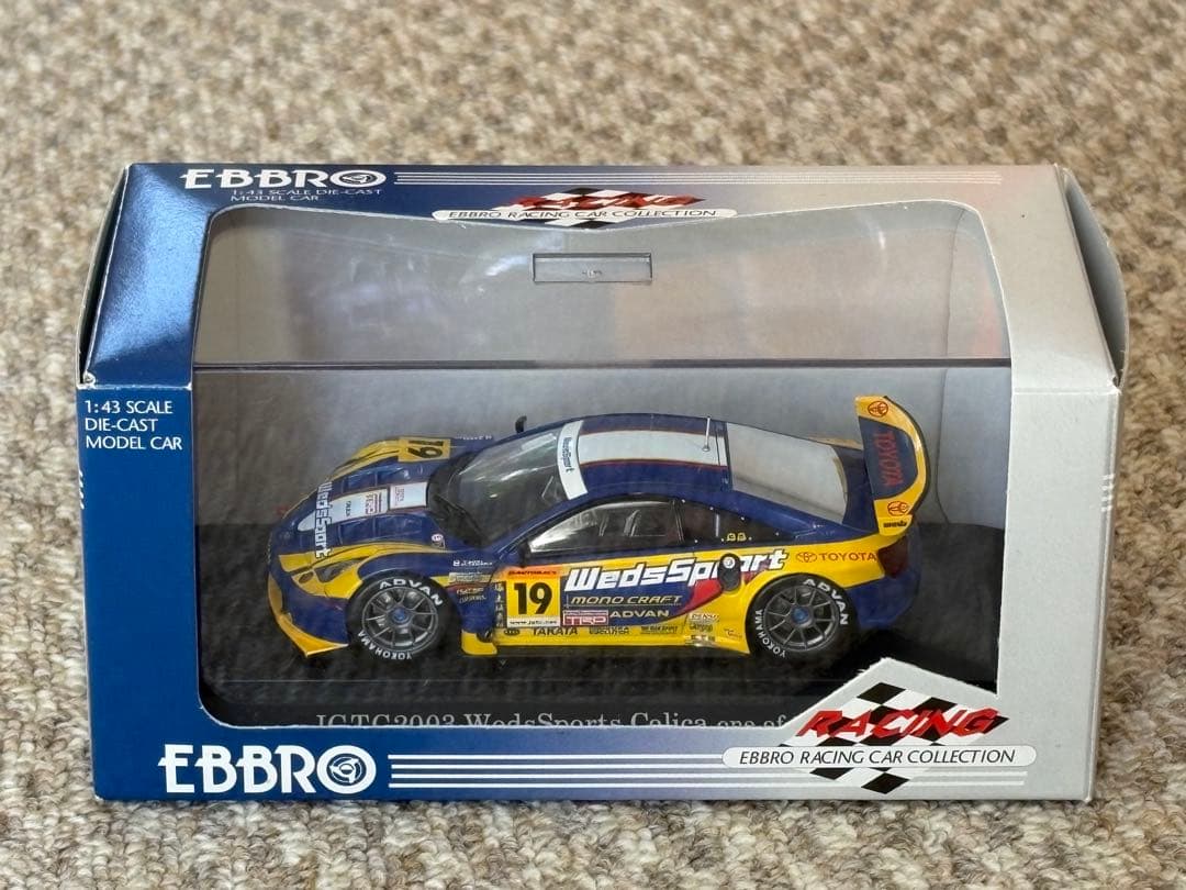 エブロ 1/43 WedsSports Celica JGTC2003
