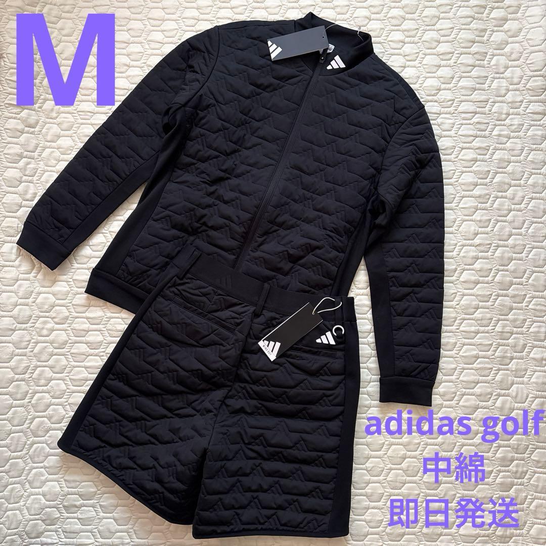 早い者勝ち‼️本日限定価格‼️定価34000円アディダスゴルフ中綿ジャケット&パンツ