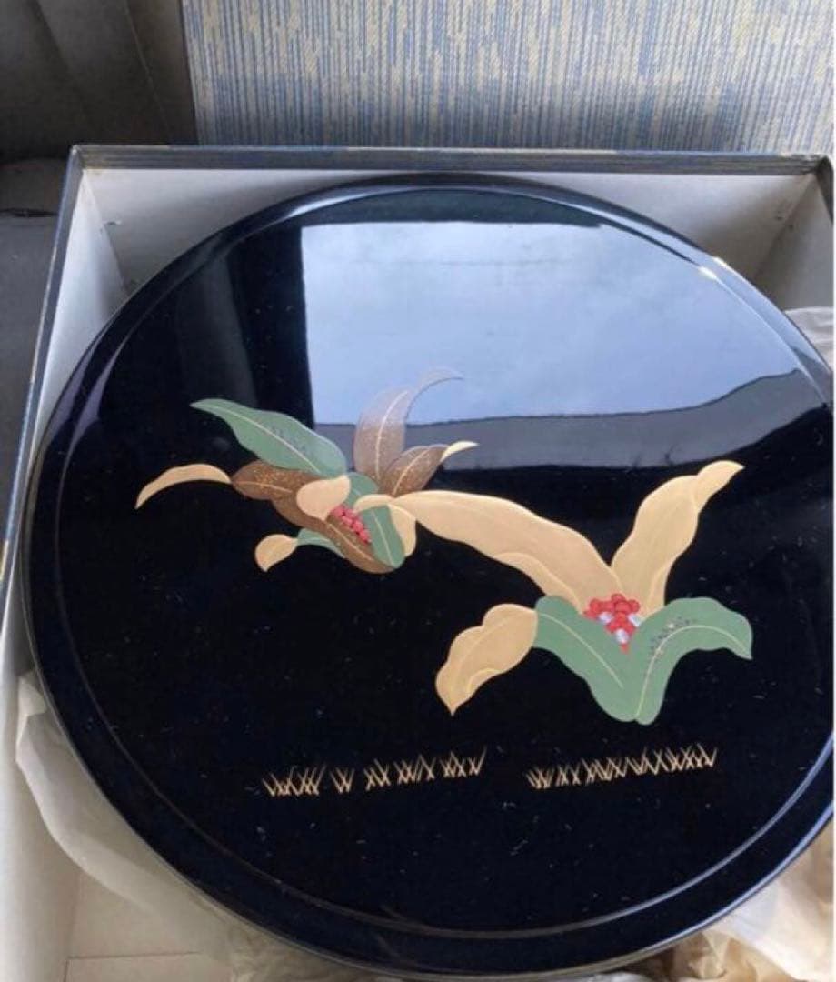 漆器 輪島塗　茶櫃　茶器入れ