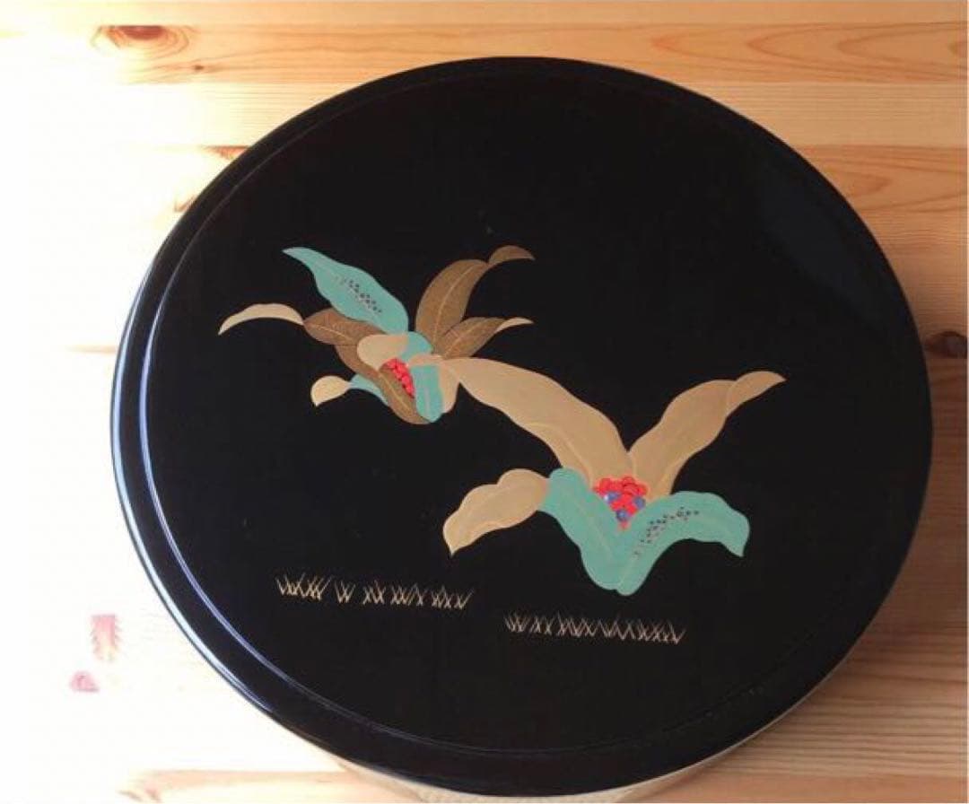 漆器 輪島塗　茶櫃　茶器入れ