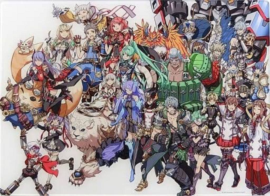 新品 ゼノブレイド2 アクリルアートボード プチプチ包装未開封