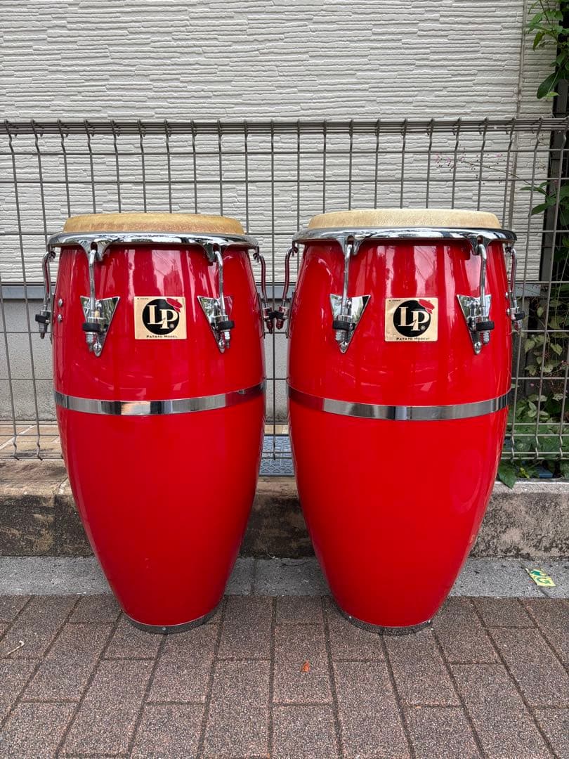 LP Patato コンガ 赤 2台セット