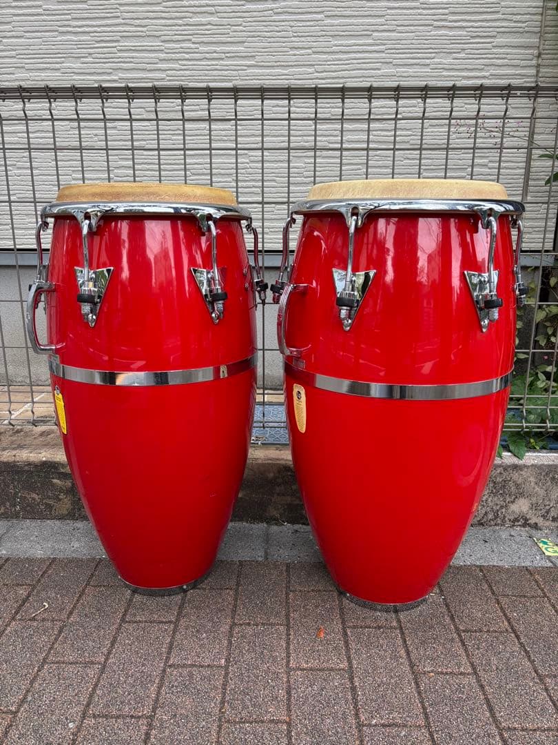 LP Patato コンガ 赤 2台セット