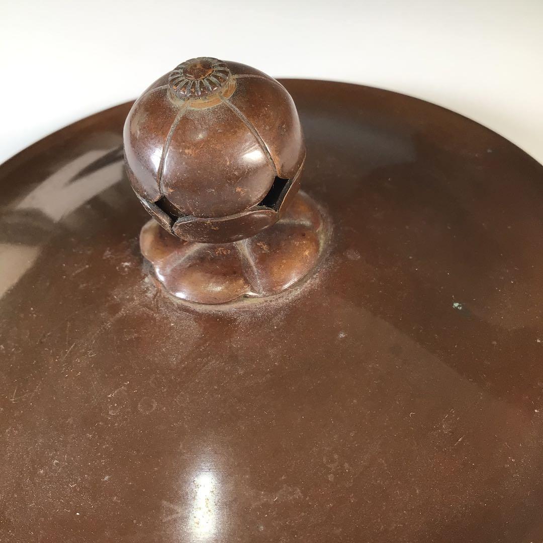 Ｍ４７７　茶釜　『釜師　佐藤清光造』『丸釜』　共箱　茶道具