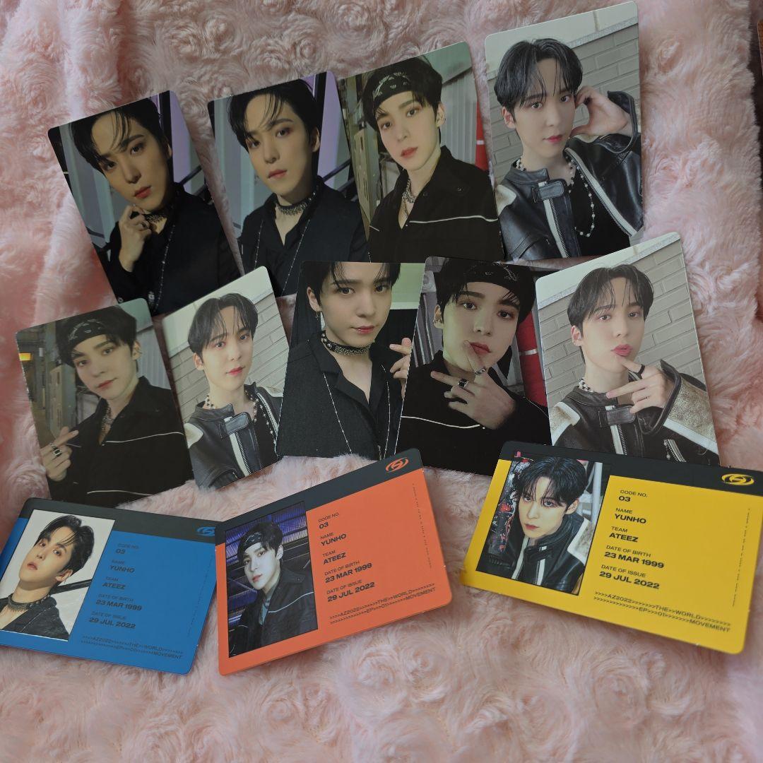 ATEEZ ユンホ　ユノ　トレカ　希少　アチズ　特典　まとめ売り