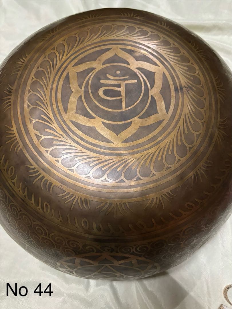 2025 シンギングボウル No 44 42 cm グリーンターラ