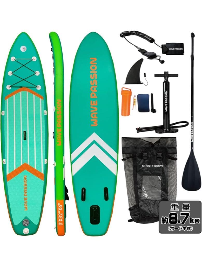 特典つき！WAVE PASSION スタンドアップパドルボード SUP美品