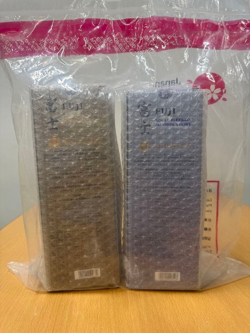 キリン ジャパニーズウィスキー富士 箱付き2本セット【新品未開封】