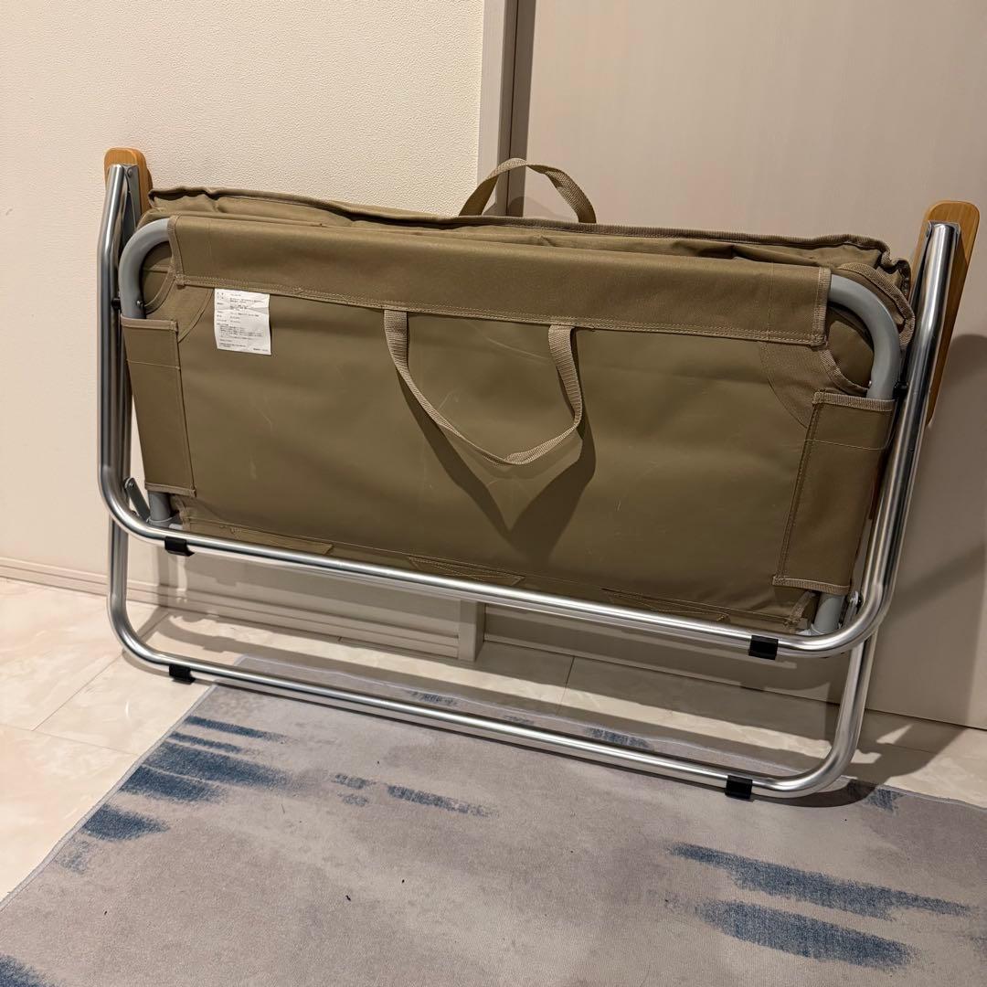 【美品】DOD グッドラックソファ タン CS2-500-TN キャンプチェア