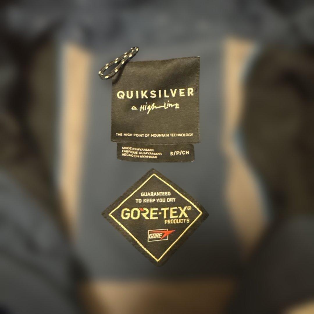 上下セット quiksilver スノーボードジャケット gore-tex