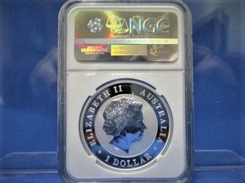 NGC MS69 準最高鑑定・純銀コアラ1オンス銀貨2017年 オーストラリア