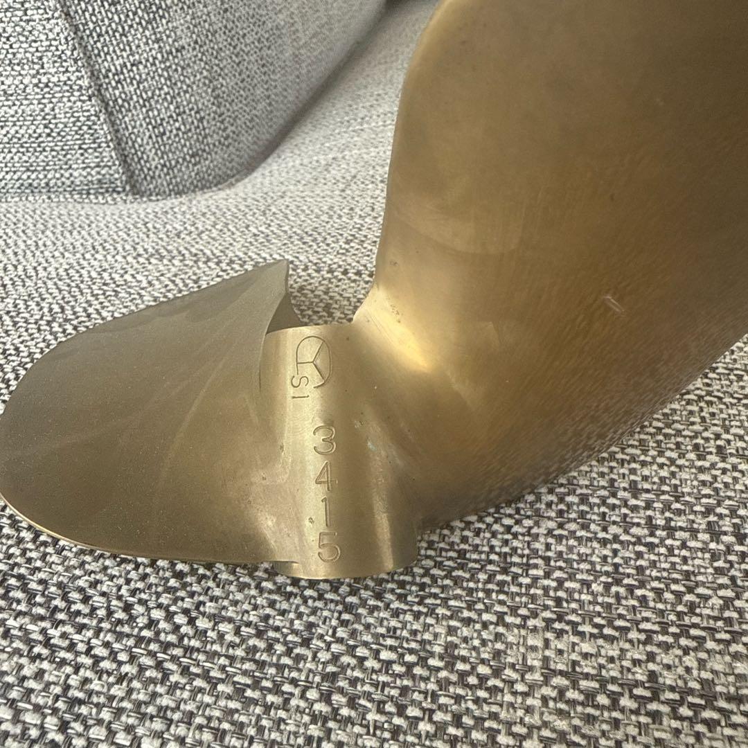 ボートレーサー　松井繁選手　実筆サイン入りプロペラ⭐︎激レア登録番号刻印　箱付き