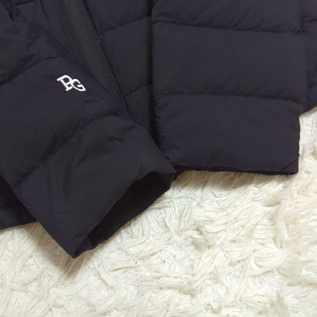 極美品 1 パーリーゲイツ 近年 4way ダウンジャケット ワッペン ブラック