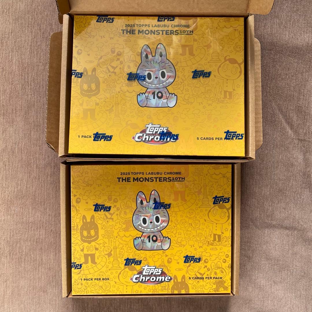Topps Chrome The Monsters Series 2箱セット