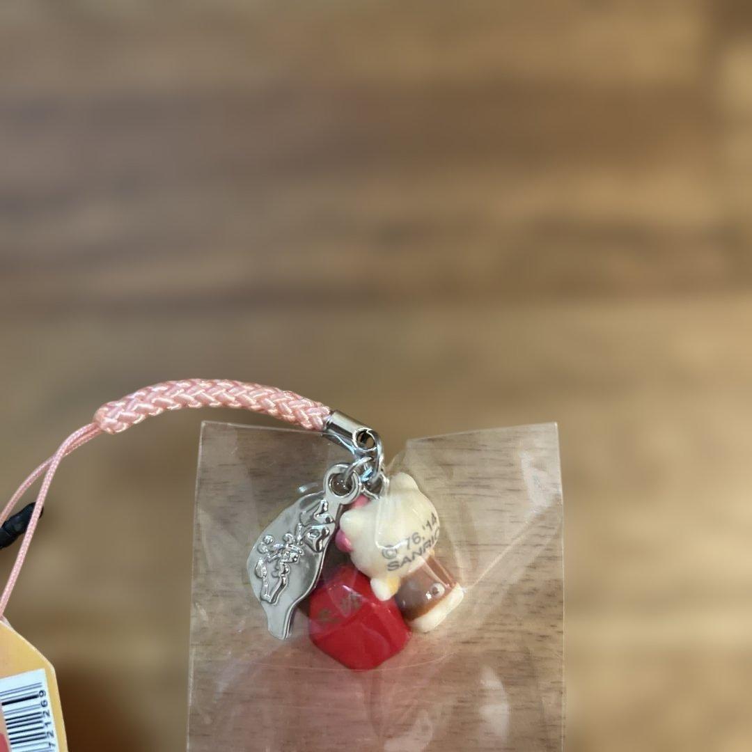 レア　ご当地キティ　ハローキティ　ストラップ　根付　台湾　台北　機場限定