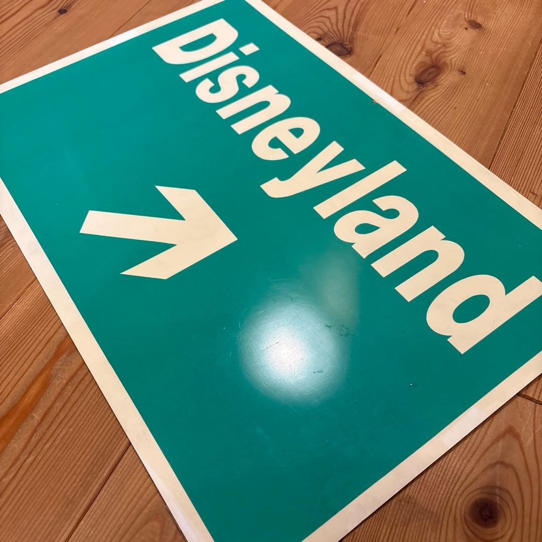 USA ディズニーランド　ストアディスプレイ　看板　ロードサイン アメトイ