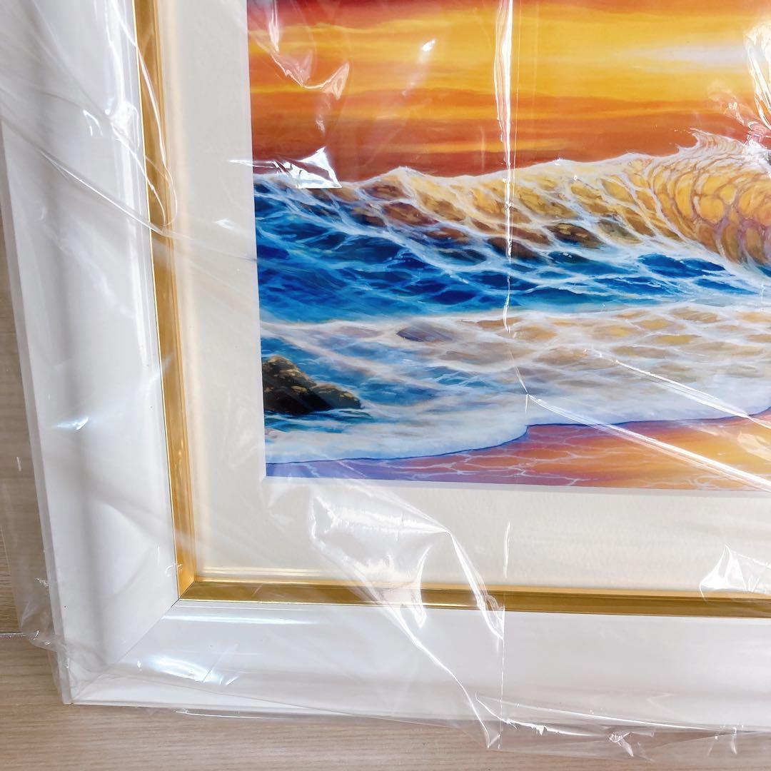 キモ KIMO 作家 夕日が沈む前に 絵画 新品未使用